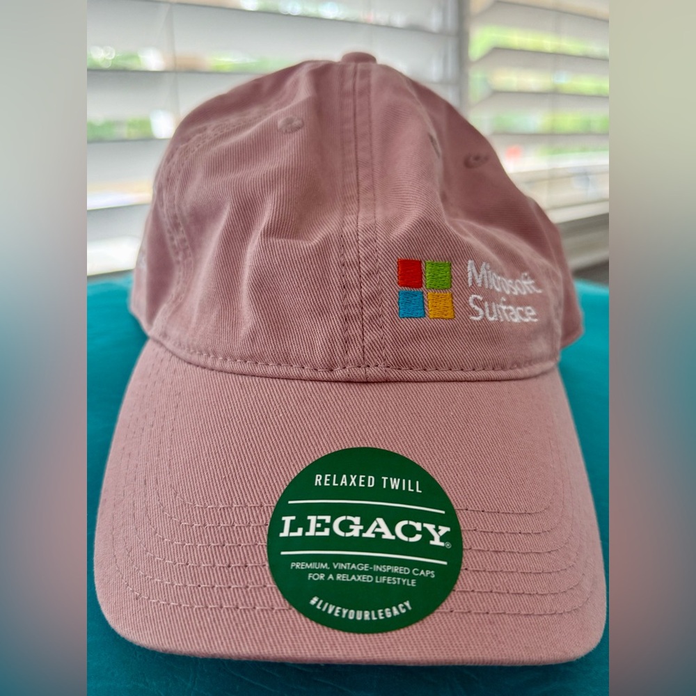 New Microsoft Surface Soft Pink Cap